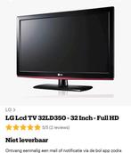 LG 32 inch televisie, Ophalen, Gebruikt, 50 Hz, LG