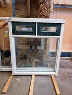 Partij Merbau Hardhouten Kozijnen - Gebruikt, Goede Staat, Ophalen, Gevelraam of Ruit, Gebruikt, Minder dan 80 cm