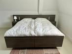 Tweepersoons bed 180x200 met elektrisch verstelbaar matras, Ophalen, Verstelbaar, Tweepersoons, Zo goed als nieuw