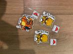 Pokemon center stickers charizard en abra, Ophalen of Verzenden, Nieuw, Overige typen