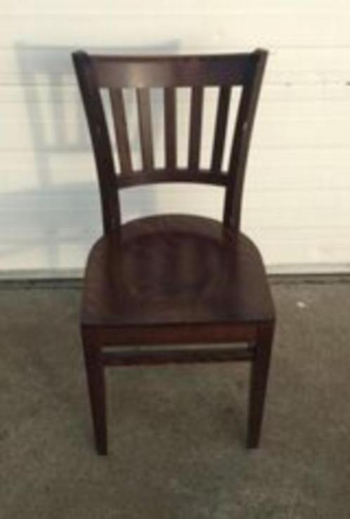 4 stuks houten horeca stoel zeer nette staat!, Huis en Inrichting, Stoelen, Zo goed als nieuw, Vier, Hout, Bruin, Ophalen