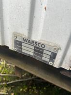 Warsco schaftwagen bouwkeet pipowagen, Gebruikt, Ophalen of Verzenden