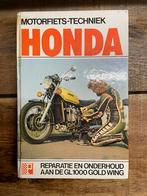 HONDA Reperatie en Onderhoud boekje GL 1000 GOLD WING, Motoren, Handleidingen en Instructieboekjes, Honda