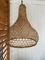 Hanglamp rotan, Huis en Inrichting, Overige materialen, Gebruikt, Boho, Ibiza, 50 tot 75 cm