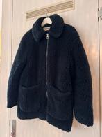 Weekday Teddy Jas - Navy Blauw - XS/S, Verzenden, Gedragen, Maat 34 (XS) of kleiner, Blauw