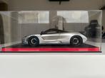 Peako McLaren 720S Novitec N-Largo (Silver), Hobby en Vrije tijd, Modelauto's | 1:18, Ophalen of Verzenden, Zo goed als nieuw