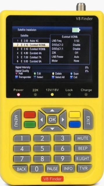 Freesat V8 satelliet finder Digitale satellietzoeker DVB 2 beschikbaar voor biedingen