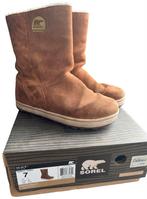 Sorel Snowboots Maat 38 - Inclusief Doos!, Kleding | Dames, Schoenen, Ophalen of Verzenden, Zo goed als nieuw, Bruin, Snowboots