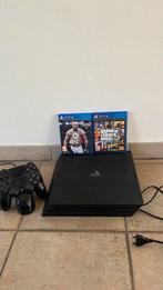 Playstation 4 pro, Spelcomputers en Games, Met 2 controllers, Ophalen of Verzenden, Pro, Gebruikt