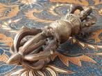 Grote zware antieke Oosterse Vajra Dorje van brons 23,5 cm., Ophalen of Verzenden