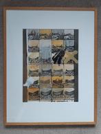 Jos Verwiel (zeer bekend!), titel "Schip". Uniek schilderij, Ophalen of Verzenden