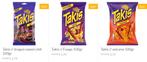 mega takis actie voor maar €1,75 + snel bezorgt in omgeving, Ophalen of Verzenden
