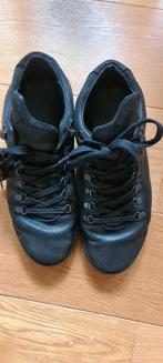 Filling Pieces zwarte leren sneakers schoenen maat 39, Filling Pieces, Zwart, Ophalen of Verzenden, Sneakers of Gympen