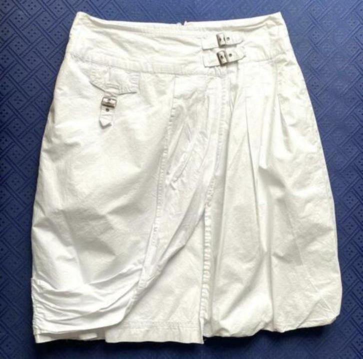 Blue River rok maat 38, Kleding | Dames, Rokken, Zo goed als nieuw, Maat 38/40 (M), Wit, Knielengte, Ophalen of Verzenden