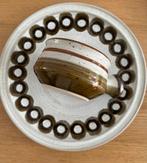 Vintage Aardewerk bord en kom  2 stuks, Ophalen
