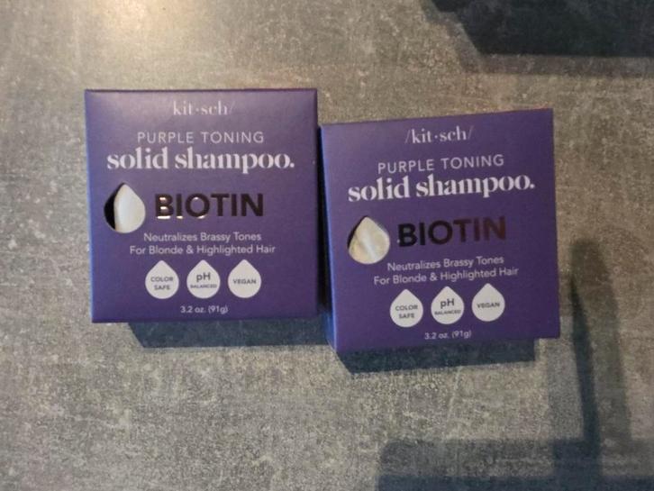 Kitsch Purple Toning Solid Shampoo - Nieuw!, Sieraden, Tassen en Uiterlijk, Uiterlijk | Haarverzorging, Nieuw, Shampoo of Conditioner