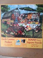 Sunsout puzzel Fresh Country Produce, Ophalen of Verzenden, Zo goed als nieuw