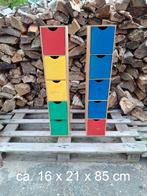 Gekleurde ladekastjes, Huis en Inrichting, 3 of 4 laden, Minder dan 100 cm, 25 tot 50 cm, 50 tot 100 cm