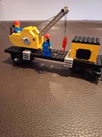 Lego Treinwagon met Kraan, Ophalen of Verzenden, Gebruikt, Complete set, Lego