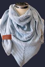 WARME WINTERSJAAL GEHAAKT NIEUW MET LEUKE SPELD, Ophalen of Verzenden, Nieuw, Maat 42/44 (L), Sjaal