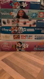 6 Disney Puzzels - Clementoni, Ravensburger, Panorama, Ophalen