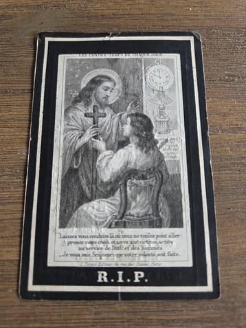 Antiek Bidprentje Adriaan Janze Raas - 1883 beschikbaar voor biedingen