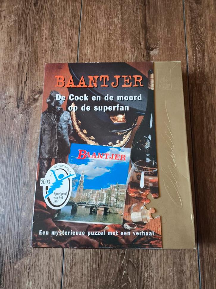 Baantjer Puzzel - De Cock en de moord op de superfan, Hobby en Vrije tijd, Denksport en Puzzels, Zo goed als nieuw, Legpuzzel