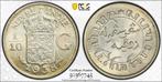 Nederlands-Indië 1/10 gulden 1938 PCGS MS66, Postzegels en Munten, Munten | Nederland, Zilver, Ophalen of Verzenden, 10 cent, Koningin Wilhelmina