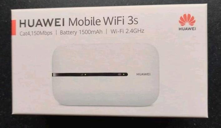 Huawei E5576-320 4G Router + Prepaid kaart, Computers en Software, Routers en Modems, Zo goed als nieuw, Router met modem, Ophalen of Verzenden