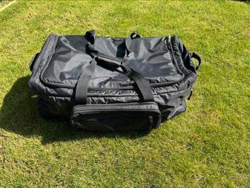 Robuuste outdoor trolley tas reistas, Sieraden, Tassen en Uiterlijk, Tassen | Reistassen en Weekendtassen, Zo goed als nieuw, Zwart
