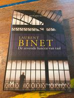 Laurent Binet - De zevende functie van taal, Ophalen of Verzenden, Zo goed als nieuw, Laurent Binet