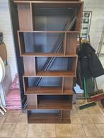 Bruine boekenkast, Ophalen, 50 tot 100 cm, Zo goed als nieuw, 150 tot 200 cm