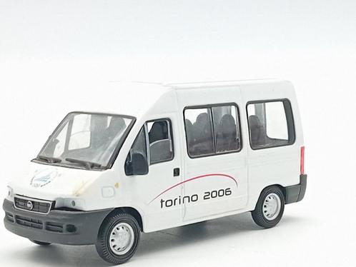 MAJORETTE FIAT DUCATO OLYMPISCHE SPELEN, Hobby en Vrije tijd, Modelauto's | 1:50, Gebruikt, Bus of Vrachtwagen, Majorette, Ophalen of Verzenden