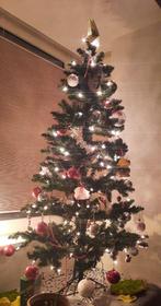 Kunstkerstboom met geïntegreerde verlichting, Diversen, Kerst, Ophalen, Gebruikt
