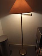 Antieke goude vintage lamp jaren 70 uit Duitsland (zwenkarm), Overige materialen, Vintage, modern, klassiek, 100 tot 150 cm, Ophalen of Verzenden