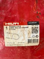 🔥🔥🔥🔥🔥🔥Hilti 230V 4m Universele Kabel EU/KR, Ophalen, Nieuw, Kabel of Snoer