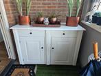 Dressoir wit Hoogte90  breedte 130 diepte 52, Ophalen of Verzenden, Zo goed als nieuw, 25 tot 50 cm