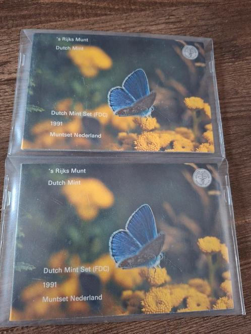 1991 Muntset Nederland (2 sets), Postzegels en Munten, Munten | Nederland, Setje, Koningin Beatrix, Ophalen of Verzenden