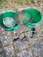 2 sensas emmer met 3 voerzeven 1 gewone zeef en madenschiete, Watersport en Boten, Hengelsport | Witvissen, Ophalen, Gebruikt