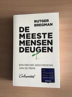 De meeste mensen deugen - Rutger Bregman, Ophalen of Verzenden, Zo goed als nieuw, Maatschappij en Samenleving, Wereld
