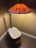 Retro bijzet/ leestafel, Huis en Inrichting, Ophalen of Verzenden, Zo goed als nieuw, Rond, Minder dan 55 cm