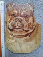 Antieke Poezieplaatjes Honden Bulldog Mastiff Puppies, Antiek en Kunst, Ophalen of Verzenden, Overige thema's