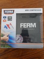 Mini compressor 12 Volt  van Ferm, Doe-het-zelf en Verbouw, Compressors, Ophalen, 10 bar of meer, Nieuw, Minder dan 200 liter/min