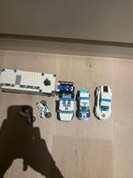 Lego Politie Auto's met onderhoudsvrachtauto, Ophalen, Gebruikt, Complete set, Lego