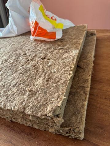 Steenwol, 40 mm dik: 60 x 120 cm (2 stuks) beschikbaar voor biedingen