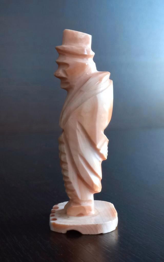 Een abstracte mannelijke staande beeldhouwwerk, Verzamelen, Beelden en Beeldjes, Mens, Ophalen of Verzenden