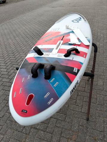 Fanatic Gecko + L  met zwaard 156 ltr, softdeck   z.g.a.n. beschikbaar voor biedingen