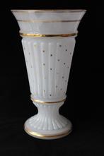 Antieke Franse Portieux Vallerysthal opaline glas vaas 1900, Antiek en Kunst, Antiek | Glas en Kristal, Ophalen of Verzenden