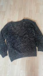 Nieuw swart zilver trui maat M MS mode, Kleding | Dames, Truien en Vesten, Ophalen of Verzenden, Nieuw, Maat 38/40 (M), Grijs