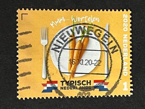 2868 Nederland 2020 NVPH 3834 Wortelen - gestempeld, Postzegels en Munten, Postzegels | Nederland, Gestempeld, Na 1940, Ophalen of Verzenden